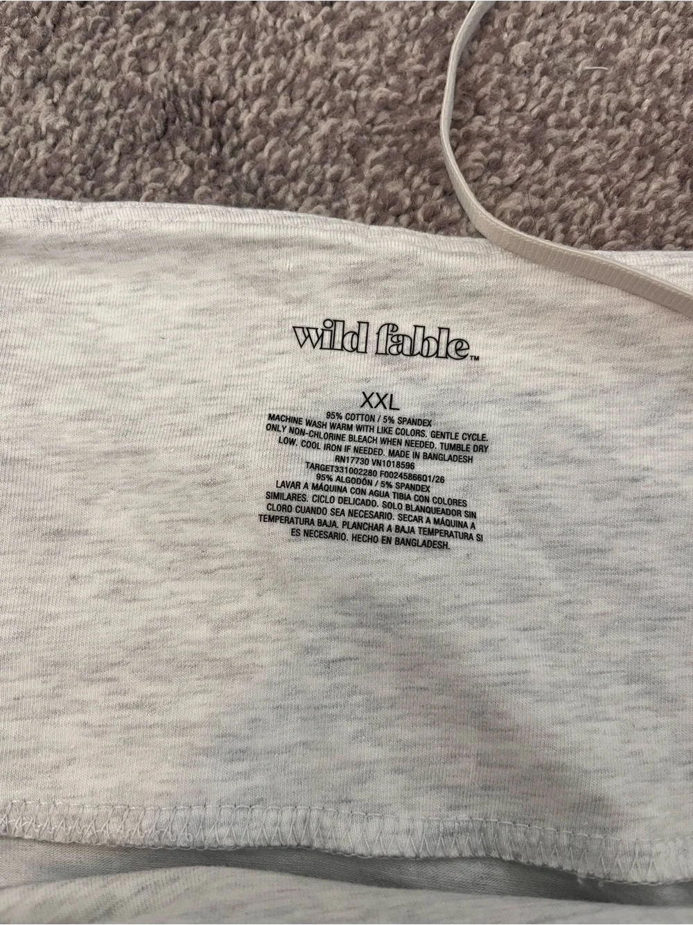 NWT Wild Fable Babydoll Tank